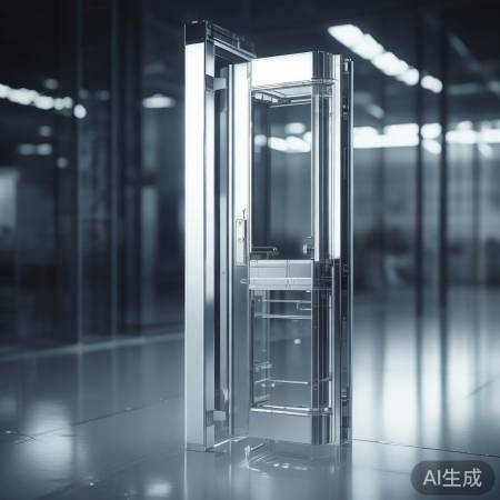 CAD建模，电脑上建真实防盗门