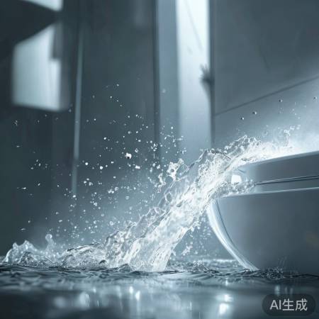 智能马桶冲水响因高压喷洗