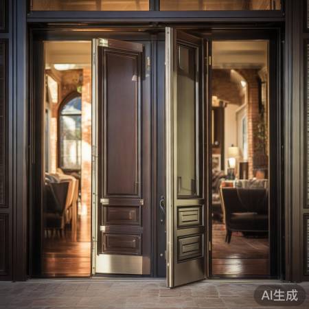 门中门设计，面子与温馨兼备。