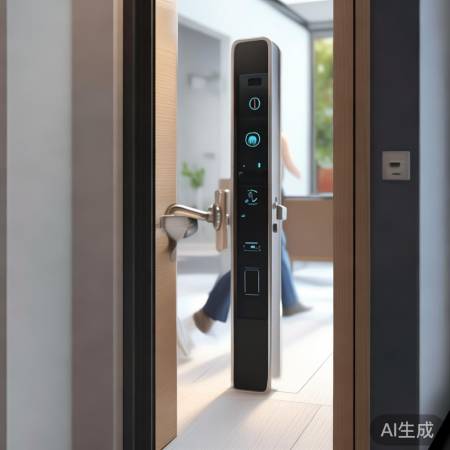 智能锁自动关门，生活更美好。