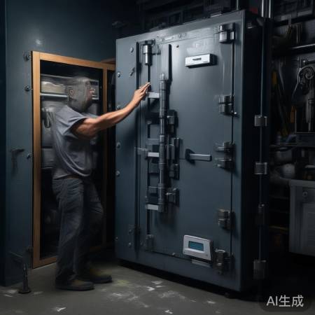 电子秤测保险柜重，心里有底。