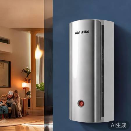 壁挂炉供暖热水，万和28千瓦评