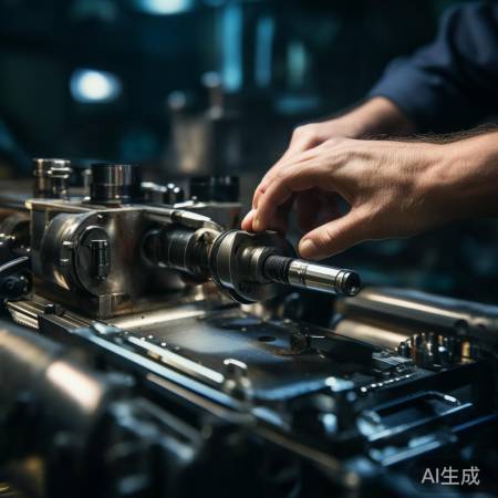 调整保险插，角度适中。