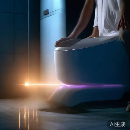 智能马桶自动启动烘干，舒适体验