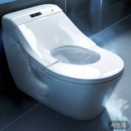智能马桶自动烘干，科技魅力无限