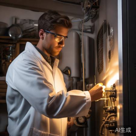 检查燃气壁挂炉气源，确保无泄漏