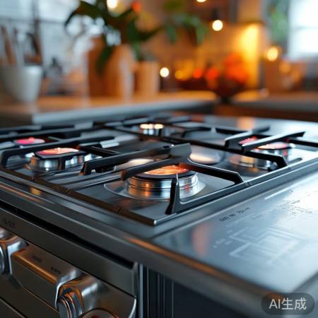 燃气灶安全熄火保护，耐高温易清