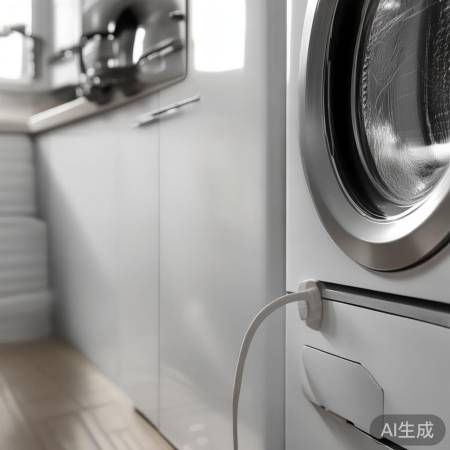 洗衣机使用指南：插电，适量洗衣