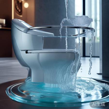 智能马桶分水圈，电磁革新，体验