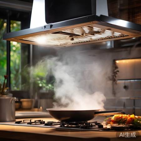 油烟机吸力佳，控油良伴，大功率