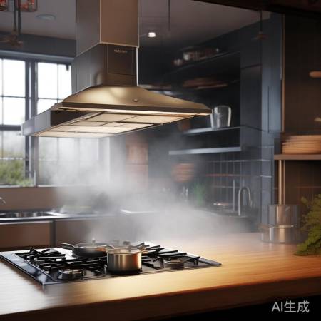 桌面油烟机小容量，噪音大。