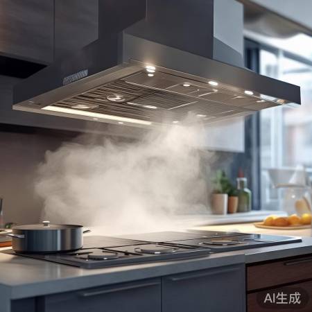 油烟机风量决定吸力，选大更洁净