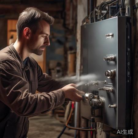 壁挂炉水循环不畅，排气清洗解决