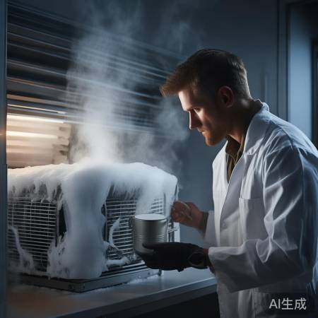 空调故障排查：检查冷凝器冰堵，