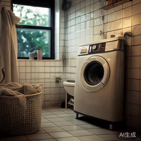 老式洗衣机厕所放置利弊谈