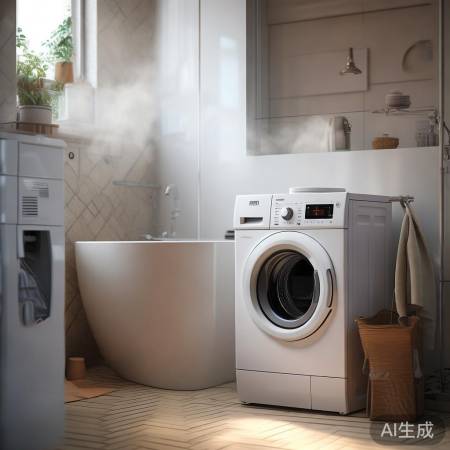 厕所洗衣机需通风防积水和寿命减