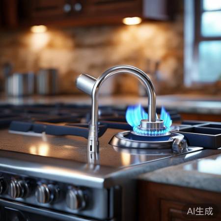 风门控制燃气灶，调适如汽车油门