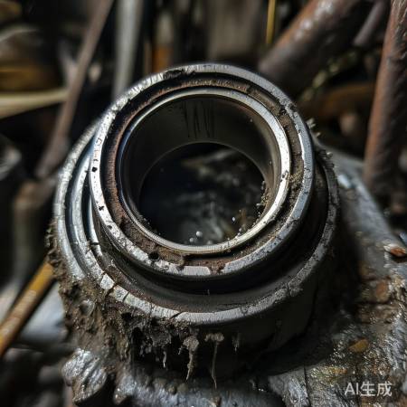 水泵轴承磨损现况