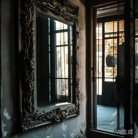 古镜防盗门，古法防患未然