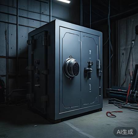 保险柜稳固摆放承重墙处