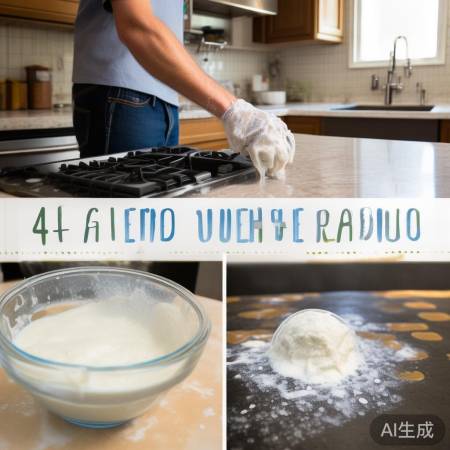 油烟机去油妙招，白醋小苏打除污