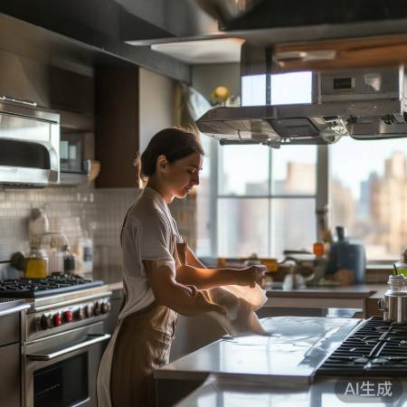 定期清洁，油烟机保养无忧