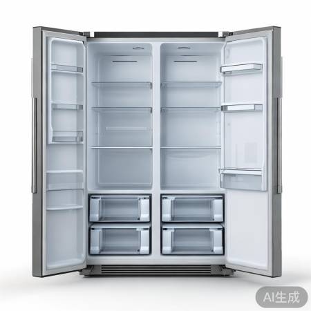 容声冰箱大容量，分层灵活，冰棍
