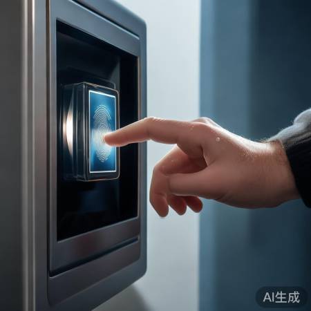 指纹保险柜，保持指纹清晰，手勿