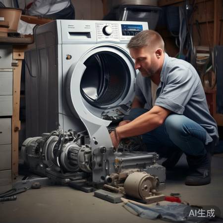 洗衣机烘干电机拆装教程