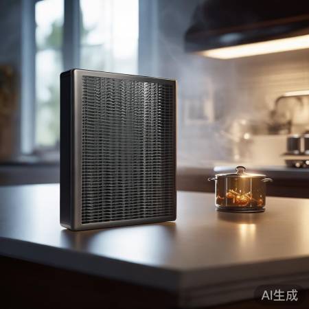 活性炭净化厨房空气，除味降味。