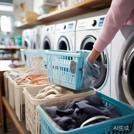 洗衣顺序：先浅后深，分类洗涤更