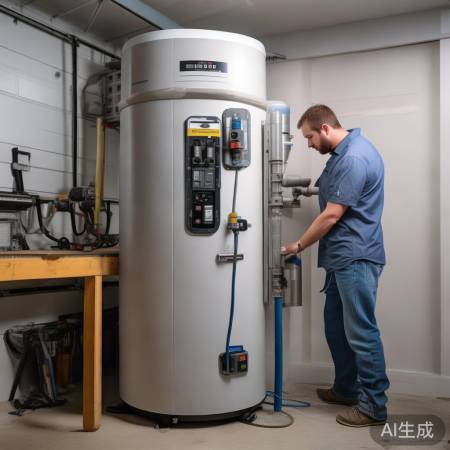 热水器断电、关水，按说明操作，