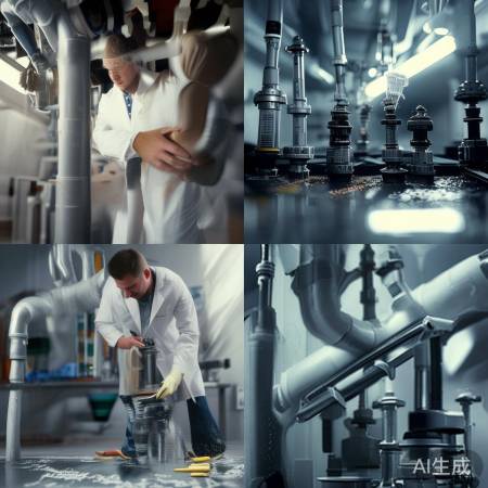 检查管道阀门，清理堵塞，调适阀