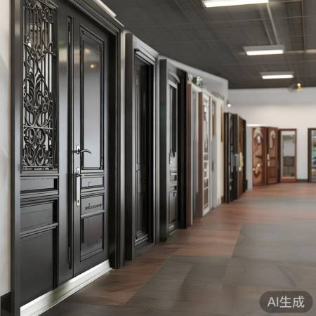 多材质防盗门，多功能守护家。