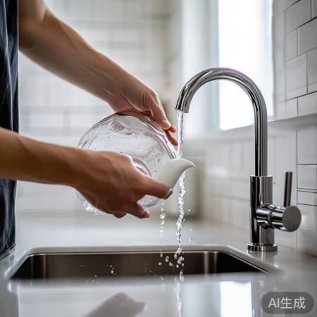 轻轻倒水，留最后一滴