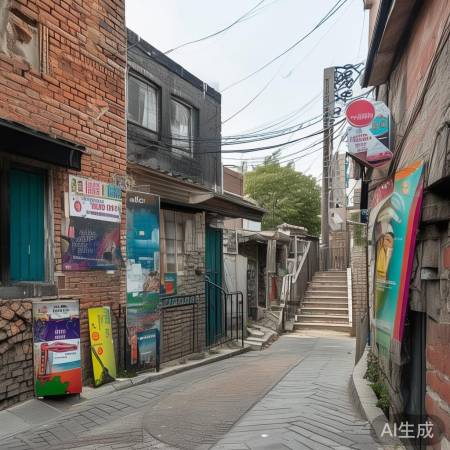 老城区改造新，指纹锁遍布街巷。