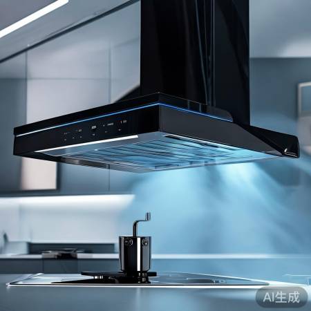 新型油烟机，电子感应技术，延长