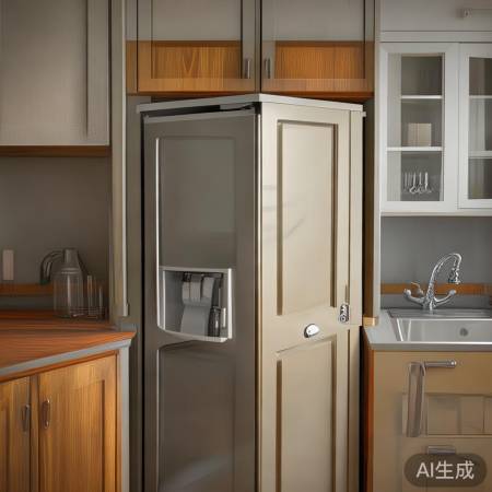 门对门噪音大，冰箱水槽近更明显