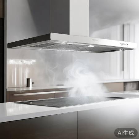 顶吸油烟机最佳高度：60-70