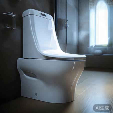 智能马桶冲洗适中，静音舒适