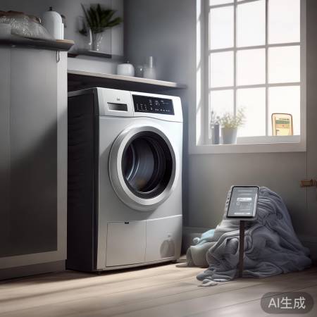 “美的洗衣机，手机APP远程控