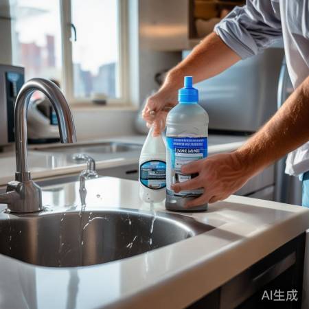 管道堵塞？用疏通剂+洗衣机解决