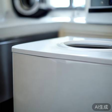 洗衣机盖盖上，恢复原貌。