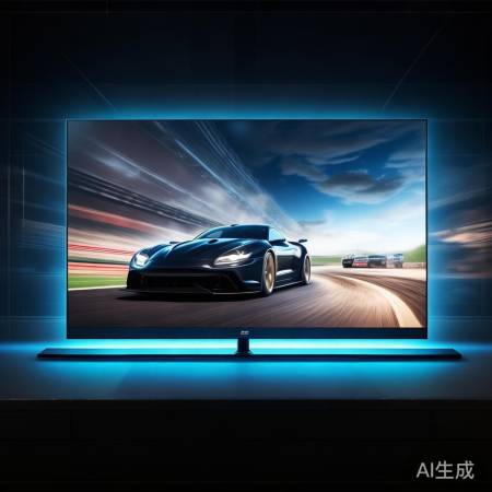 144Hz电视，画面流畅，减少
