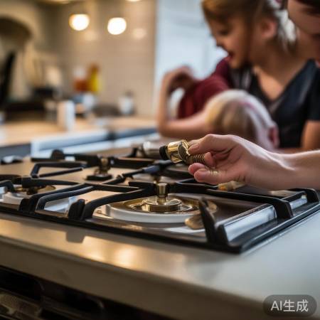 燃气灶漏气预防：检管道，换胶管