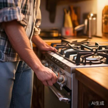 燃气安全检查：阀关闭，管道无泄