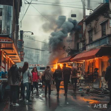 燃气泄漏引发火灾，安全警钟长鸣