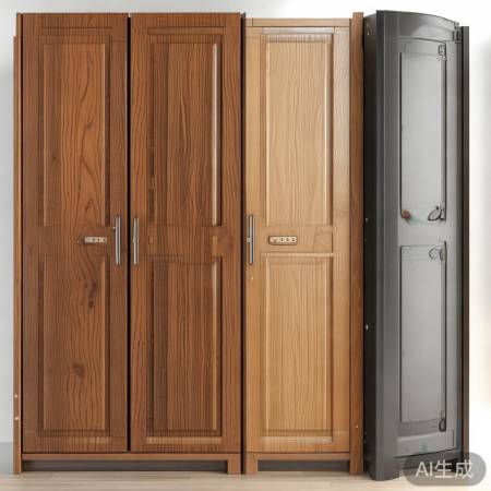 材质多样，智能锁衣柜各有优势