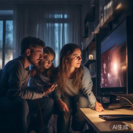 检查电源，电视网络正常开启