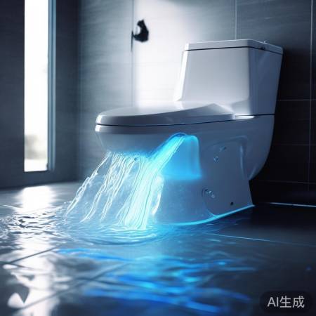 高效涡流冲洗，马桶清洁新体验